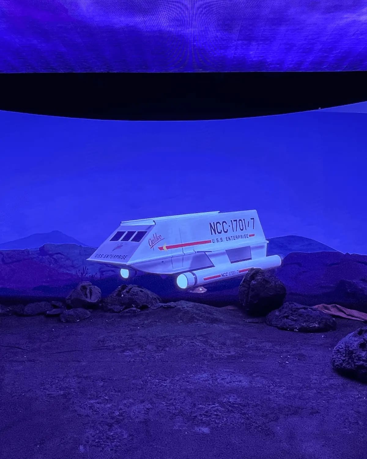 Prop in a virtual production set